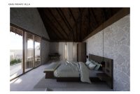 Pengembang menggarap salah satu desain Private Pool Villa baru dalam proyek renovasi Windy Ekasbreaks Resort & Villa, Lombok Timur. (Foto: Lombokini.com/Paozan Azima)