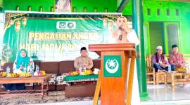 Wagub NTB mengajak masyarakat berkolaborasi memajukan pendidikan pada peringatan Harja ke-5 Yayasan Fathul Muin (Yafama) NW dan Maulid Nabi di Montong Tangi, Sakra Timur, Lombok Timur, Selasa 25 Agustus 2026. (Foto: Istimewa)