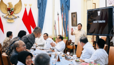 Presiden Prabowo Subianto memimpin rapat terbatas di Istana Merdeka, Jakarta, Rabu 23 September 2026. (Foto: Lombokini.com/Tamrin).