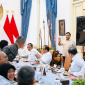 Presiden Prabowo Subianto memimpin rapat terbatas di Istana Merdeka, Jakarta, Rabu 23 September 2026. (Foto: Lombokini.com/Tamrin).