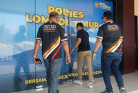 Jajaran pengurus Sahabat Polisi Indonesia (SPI) Provinsi NTB mengunjungi Polres Lombok Timur, Jumat (18/9/2026). (Foto: Lombokini.com)