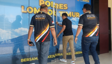 Jajaran pengurus Sahabat Polisi Indonesia (SPI) Provinsi NTB mengunjungi Polres Lombok Timur, Jumat (18/9/2026). (Foto: Lombokini.com)