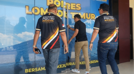 Jajaran pengurus Sahabat Polisi Indonesia (SPI) Provinsi NTB mengunjungi Polres Lombok Timur, Jumat (18/9/2026). (Foto: Lombokini.com)