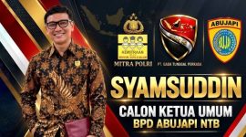 Calon Ketua Umum BPD ABUJAPI NTB, Syamsuddin, S.Sos, S.H, M.H., atau Bung Syam.  (Foto: Lombokini.com).