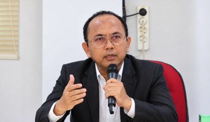 Dekan Fakultas Hukum Ilmu Sosial dan Ilmu Politik Universitas Mataram, Lalu Wira Pria Suhartana.