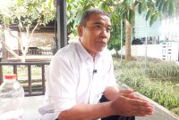 Ketua Bidang Perikanan Tangkap Dinas Kelautan dan Perikanan (DKP) Kabupaten Lombok Timur, Sunaryadi saat diwawancarai di lokasi acara forum diskusi terpumpun (FGD) bertajuk "Pesisir untuk Semua: Mendorong Pengelolaan Pesisir yang Inklusif.