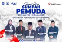 Selamat Hari Sumpah Pemuda ke-98 yang jatuh pada Rabu, 28 Oktober 2026. (Foto: Lombokini.com/Sekretariat DPRD Lombok Timur)