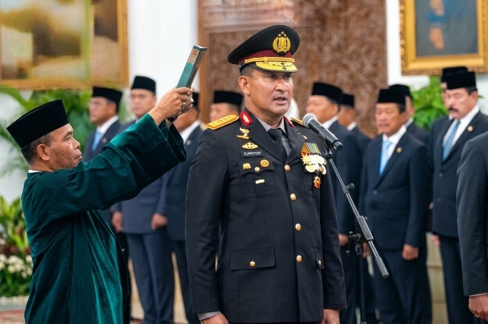 Kapolri Jenderal Suyudi Ario SetoTegaskan Komitmen Dekatkan Polri dengan Masyarakat. (Foto: Lombokini.com/Tamrin)