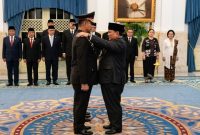 Presiden Prabowo Melantik Suyudi Ario Seto sebagai Kapolri
