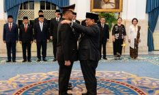 Presiden Prabowo Melantik Suyudi Ario Seto sebagai Kapolri