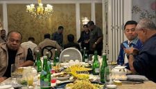 Gema Akhmad Muzakir bersilaturahmi dengan Presiden ke-6 RI Susilo Bambang Yudhoyono (SBY) dan petinggi Partai Demokrat. (Foto: Lombokini.com/Istimewa)
